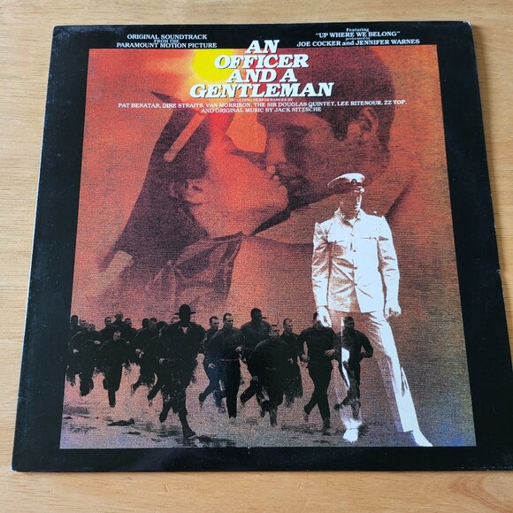An Officer And A Gentleman Movie Soundtrack Vinyl Record 90017-1 Island 1982 LP1 - Picture 1 of 8